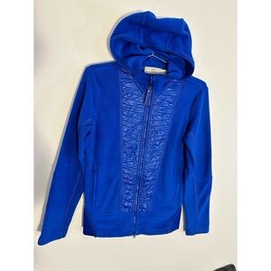 Rare! Adidas by‎ Stella McCartney blue fleece jacket
